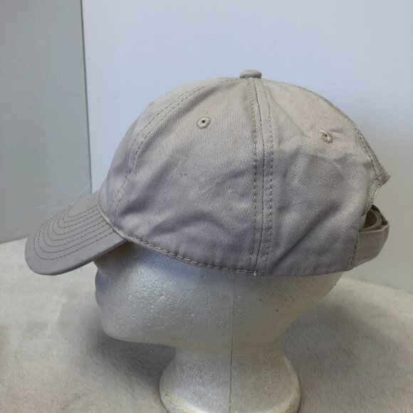 Bushnell Beige Cotton Adjustable Baseball Hat Cap Unisex - Picture 2 of 8